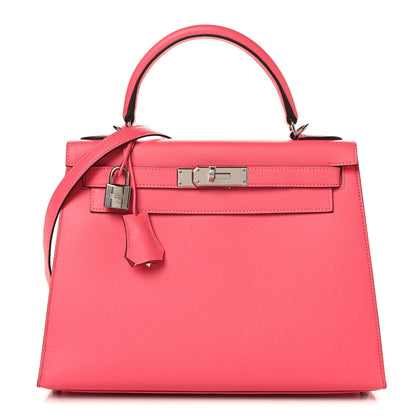 Hermes Epsom Kelly Sellier 28 Rose Azalee 1 of 12