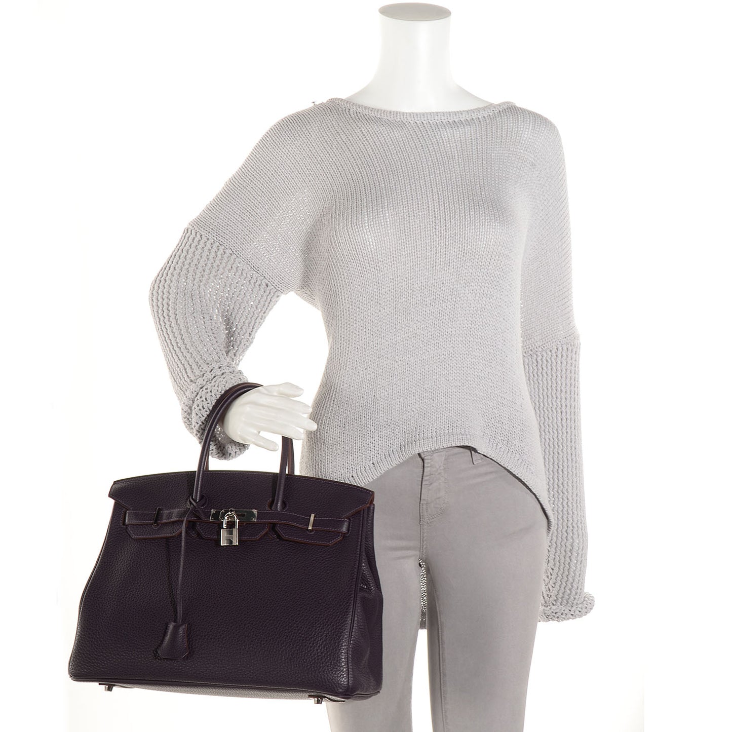 Togo Birkin 35 Raisin