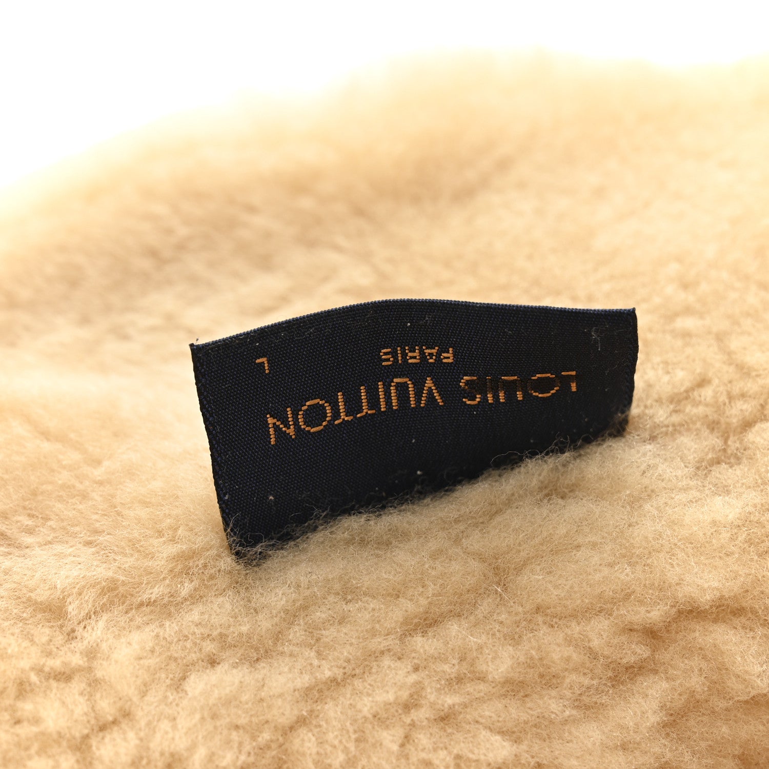 Louis Vuitton Monogram Denim Shearling Bucket Hat L Blue 8 of 9