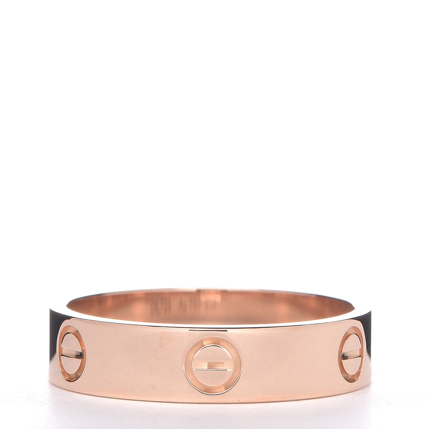 18K Pink Gold 5.5mm LOVE Ring 65 11.25