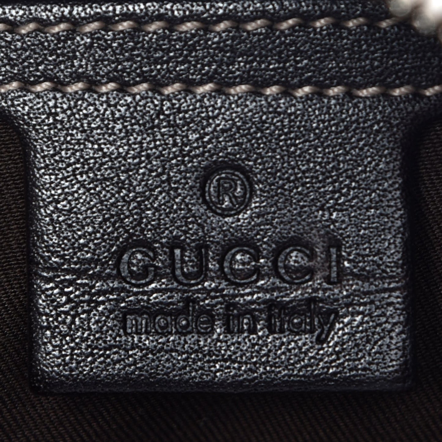 Monogram Web Studded Pelham Shoulder Bag Dark Brown