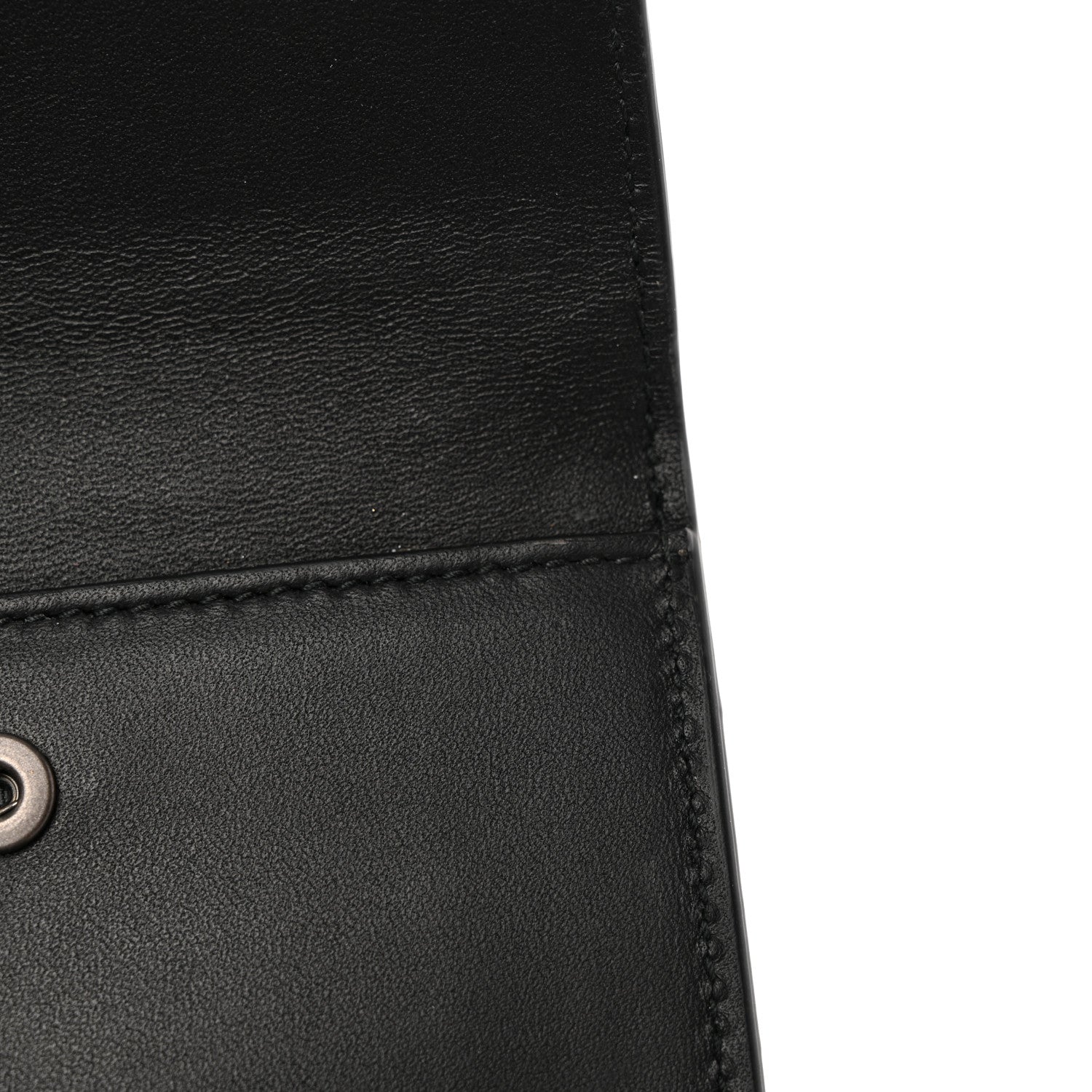 Bottega Veneta Nappa Intrecciato Trifold Wallet Black 8 of 10