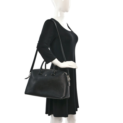 MCM Grained Calfskin Large Ella Boston Black 2 of 8