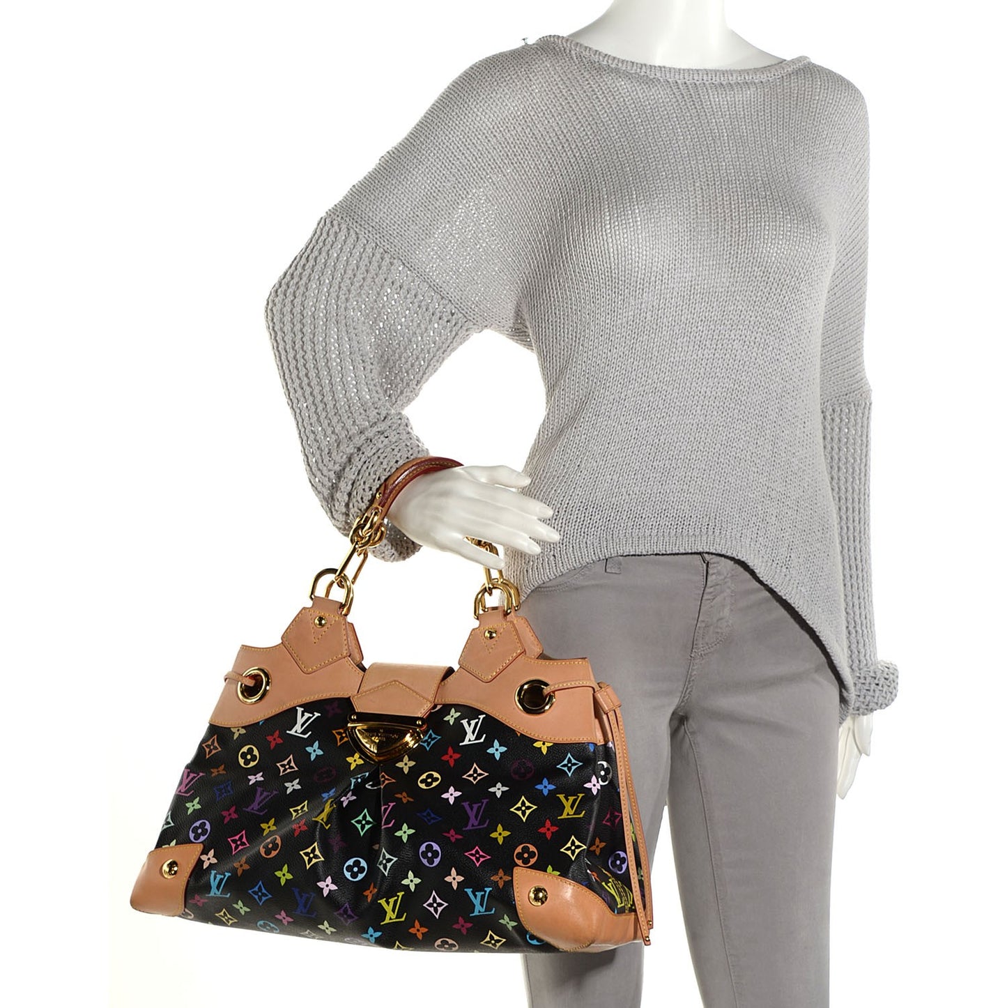 Monogram Multicolor Ursula Black