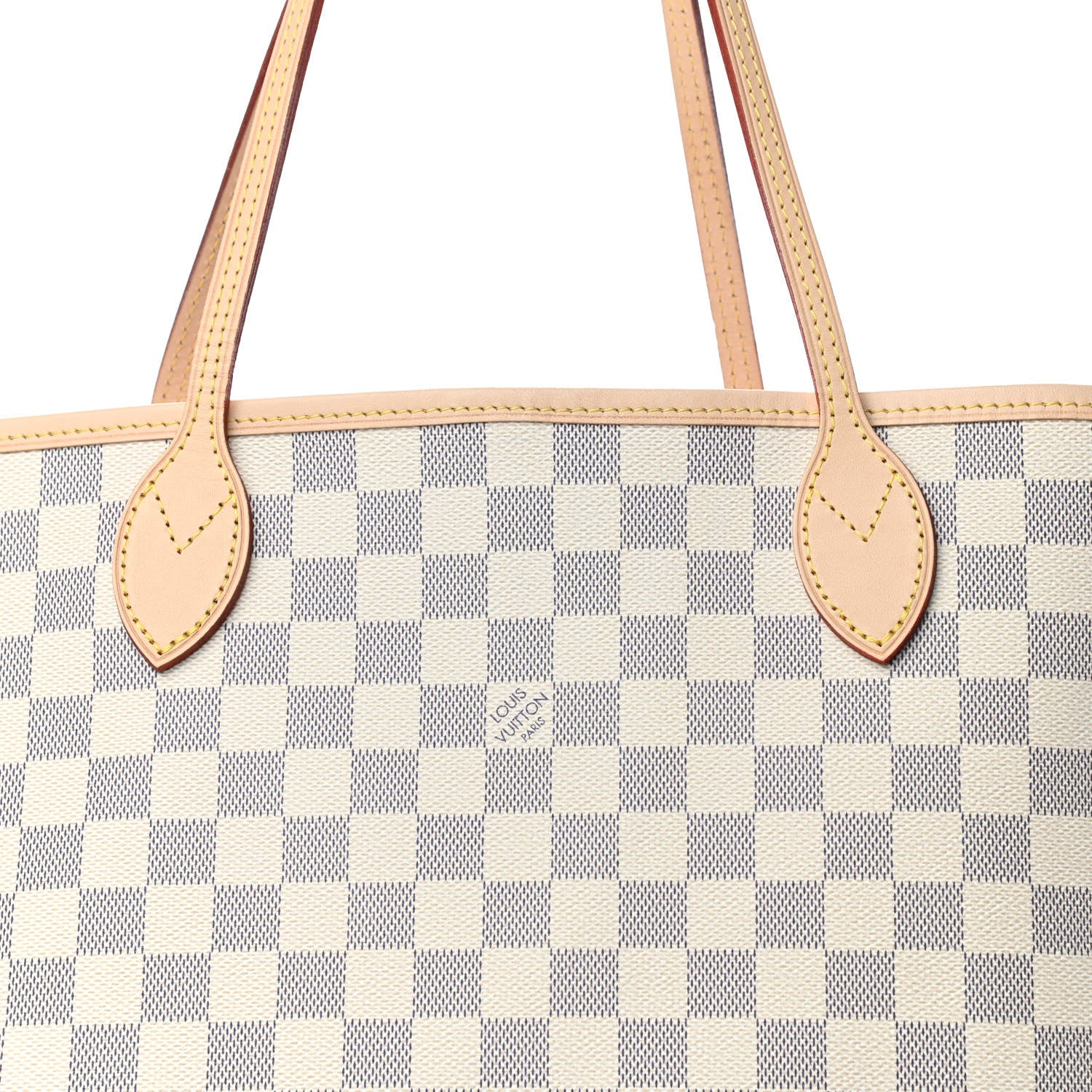 Louis Vuitton Damier Azur Neo Neverfull MM Rose Ballerine 9 of 9