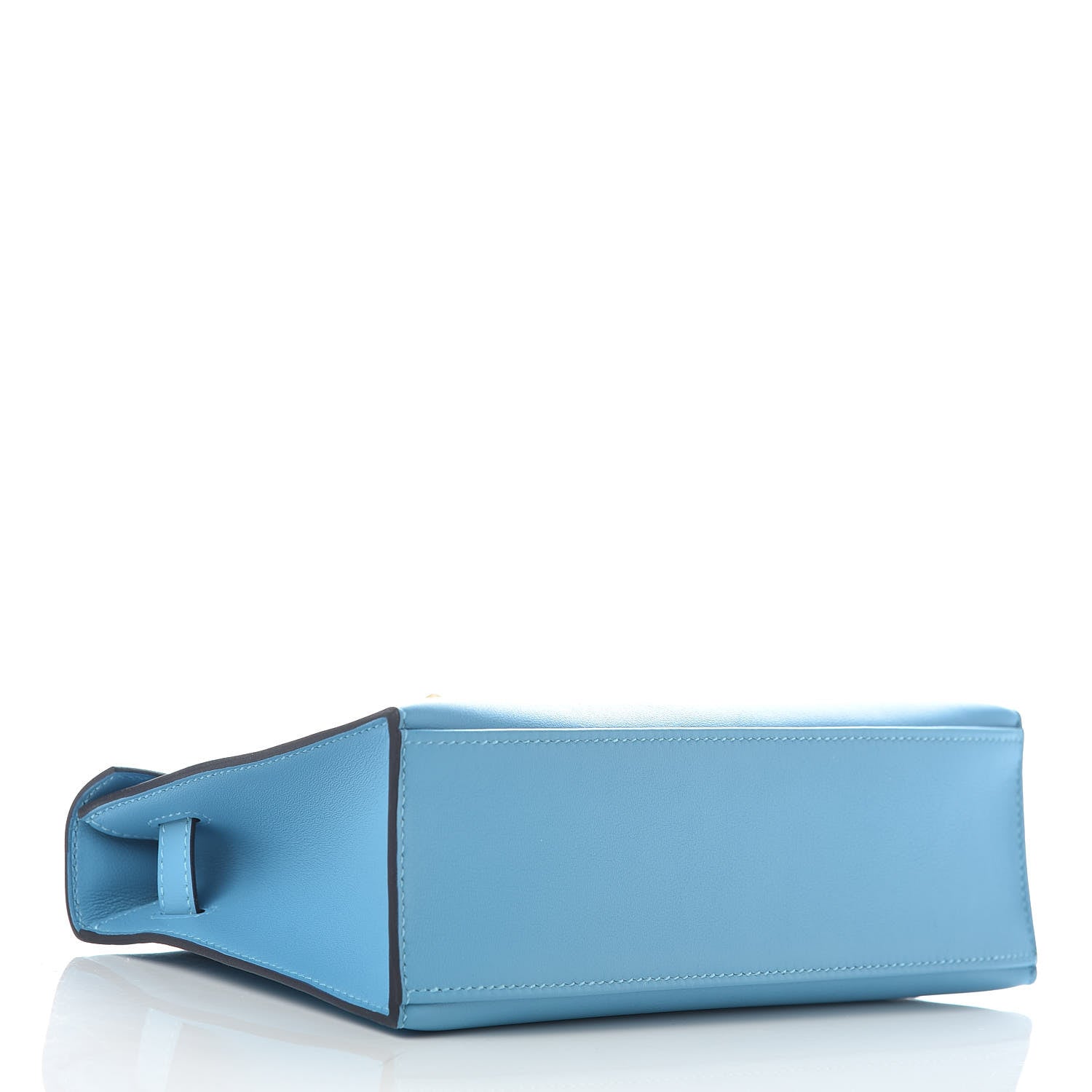 Hermes Swift Kelly Pochette Clutch Bleu Du Nord 5 of 32
