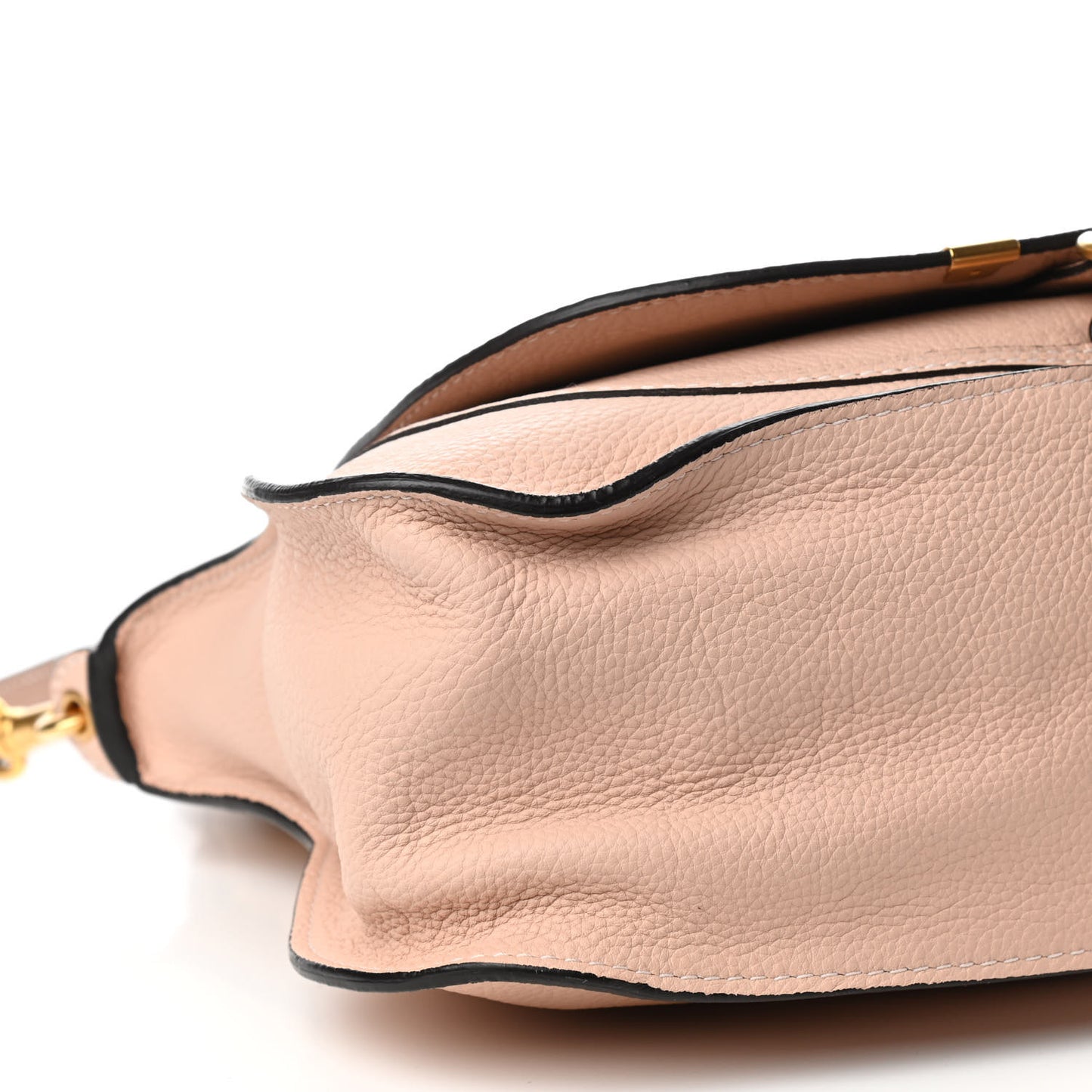 Calfskin Medium Marcie Satchel Pale Pink