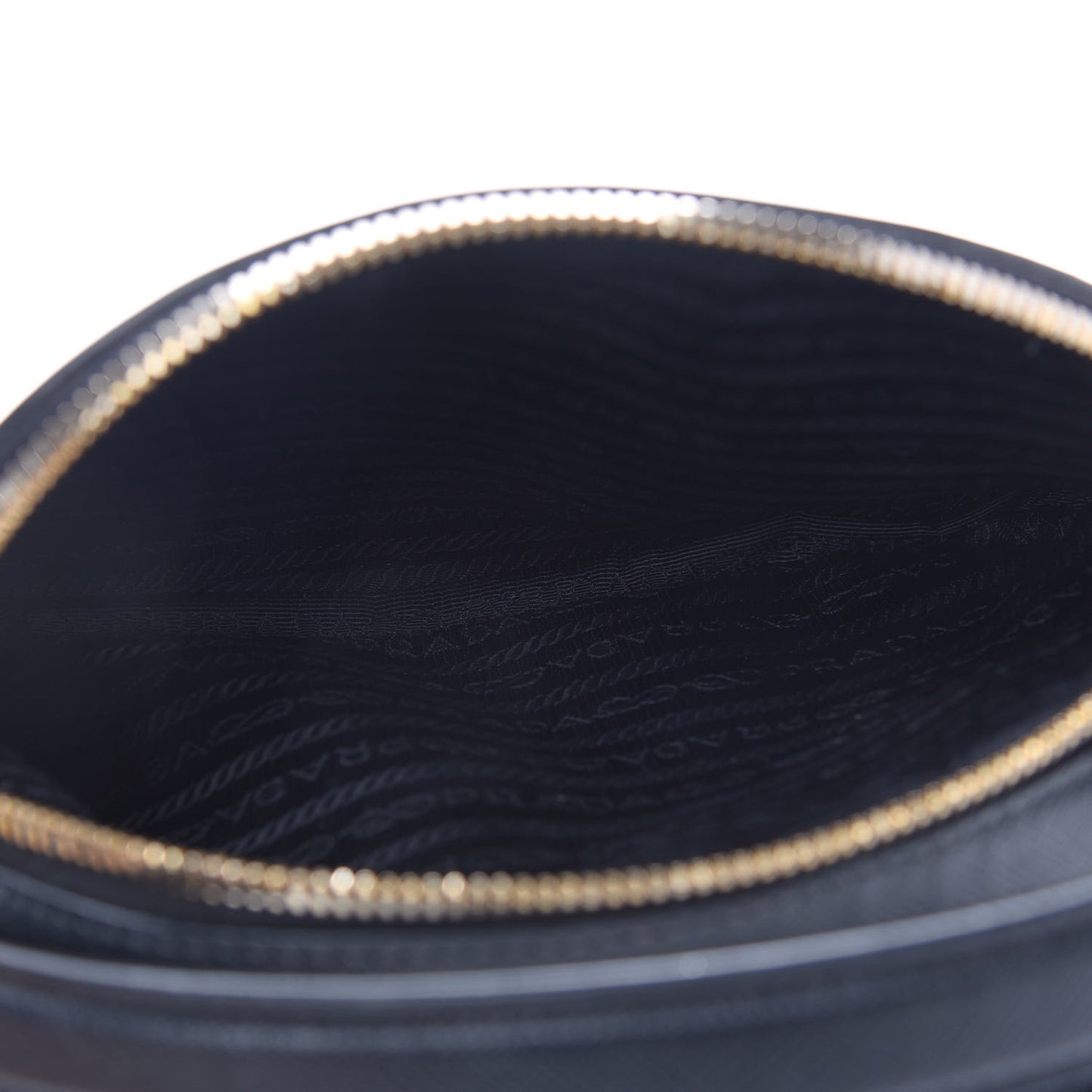 Saffiano Lux Odette Crossbody Black