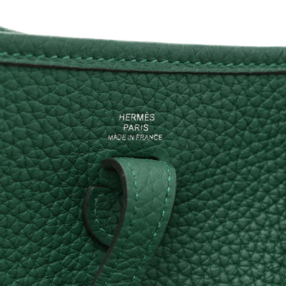 Hermes Taurillon Clemence Evelyne TPM Vert Vertigo 6 of 11