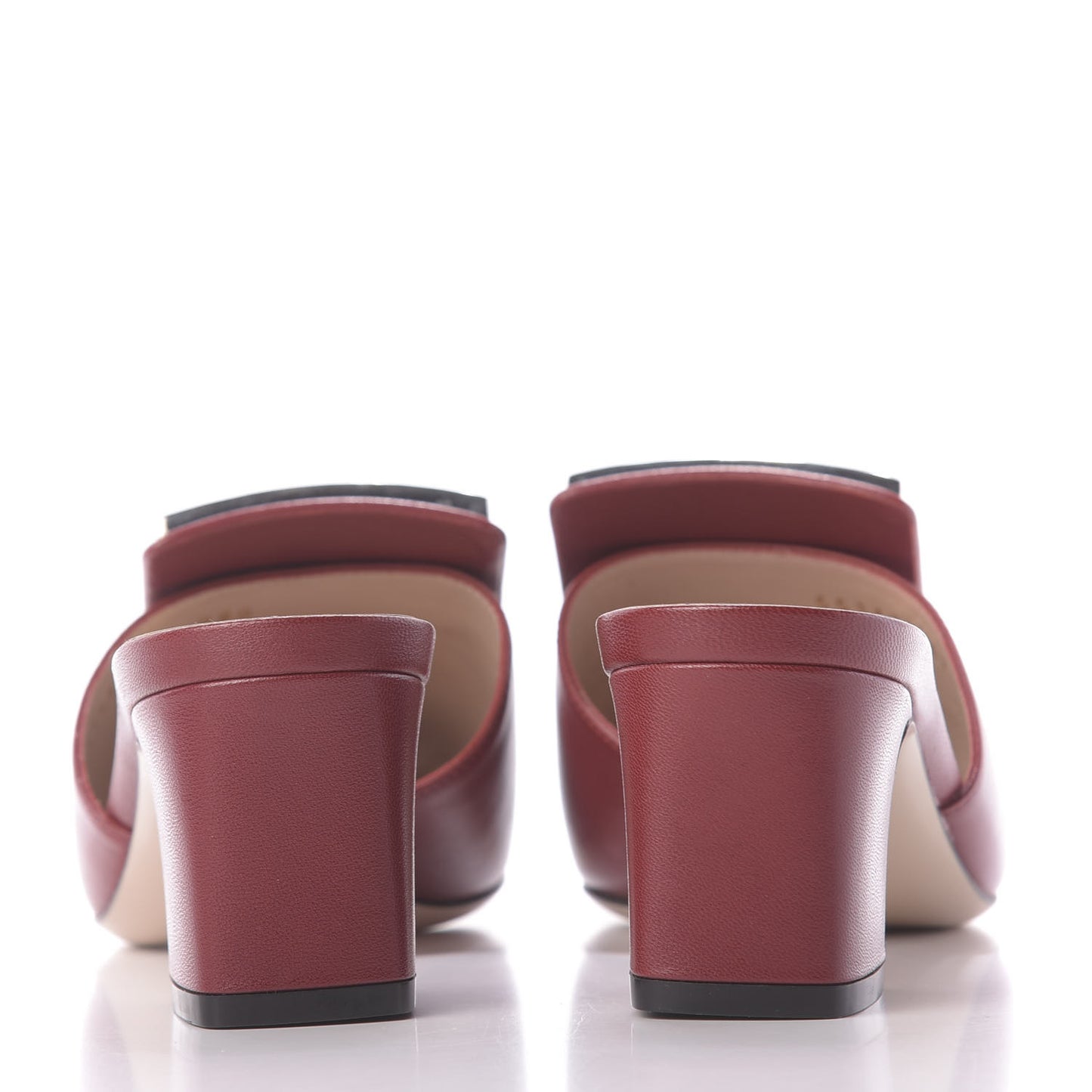 Malaga Kid Crystal Square G Madelyn Mules 37.5 Romantic Cerise