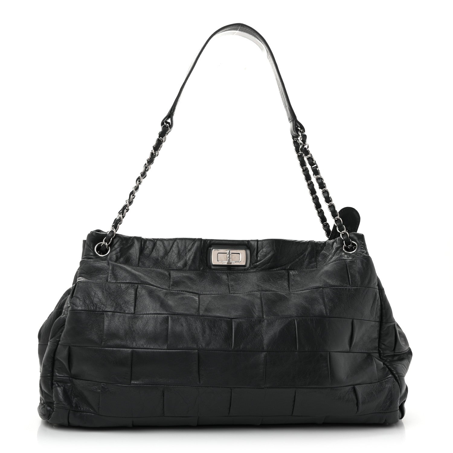 Chanel Lambskin Igloo Shoulder Bag Dark Grey 2 of 23