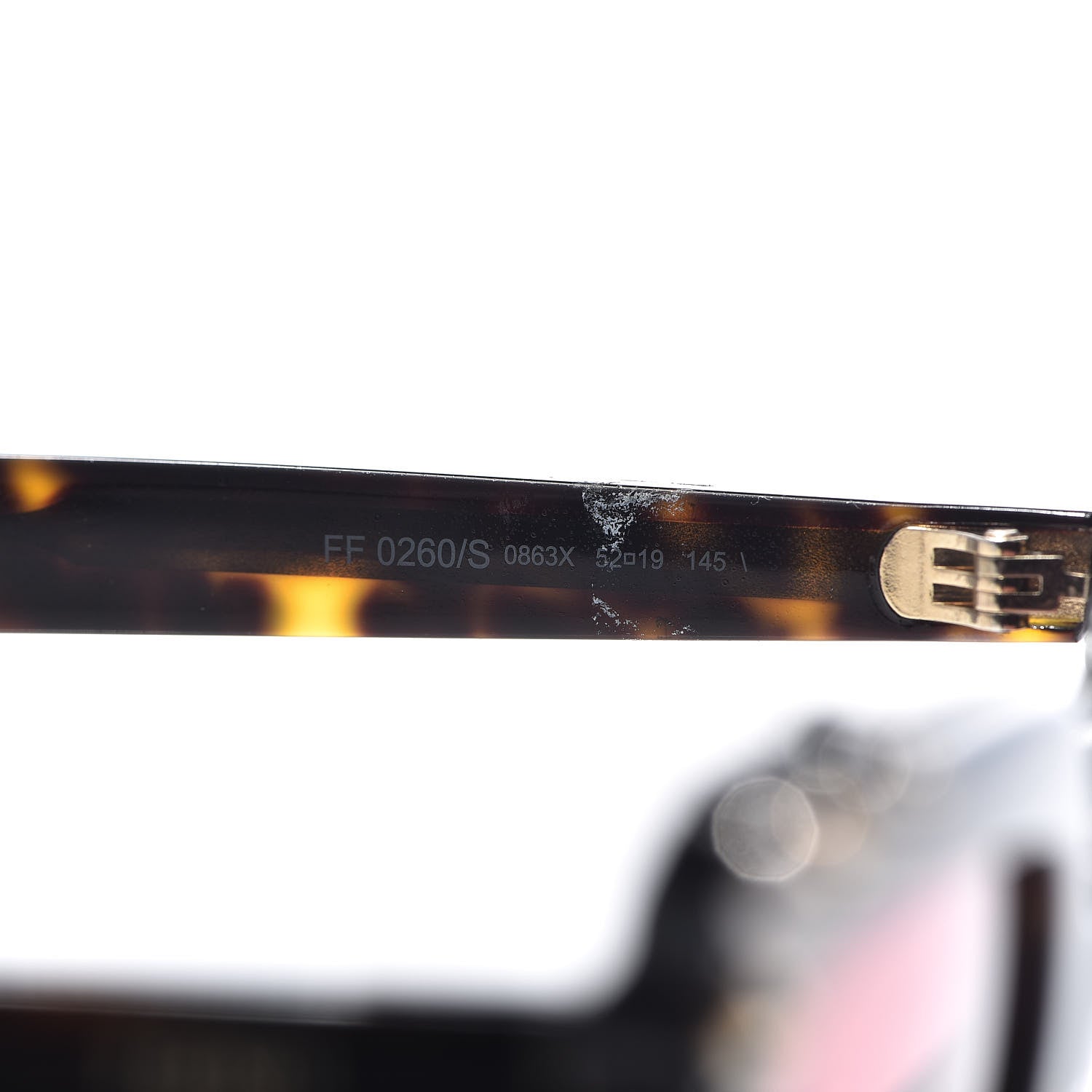 Fendi Studded Can Eye Sunglasses FF 0260/S Havana 5 of 8