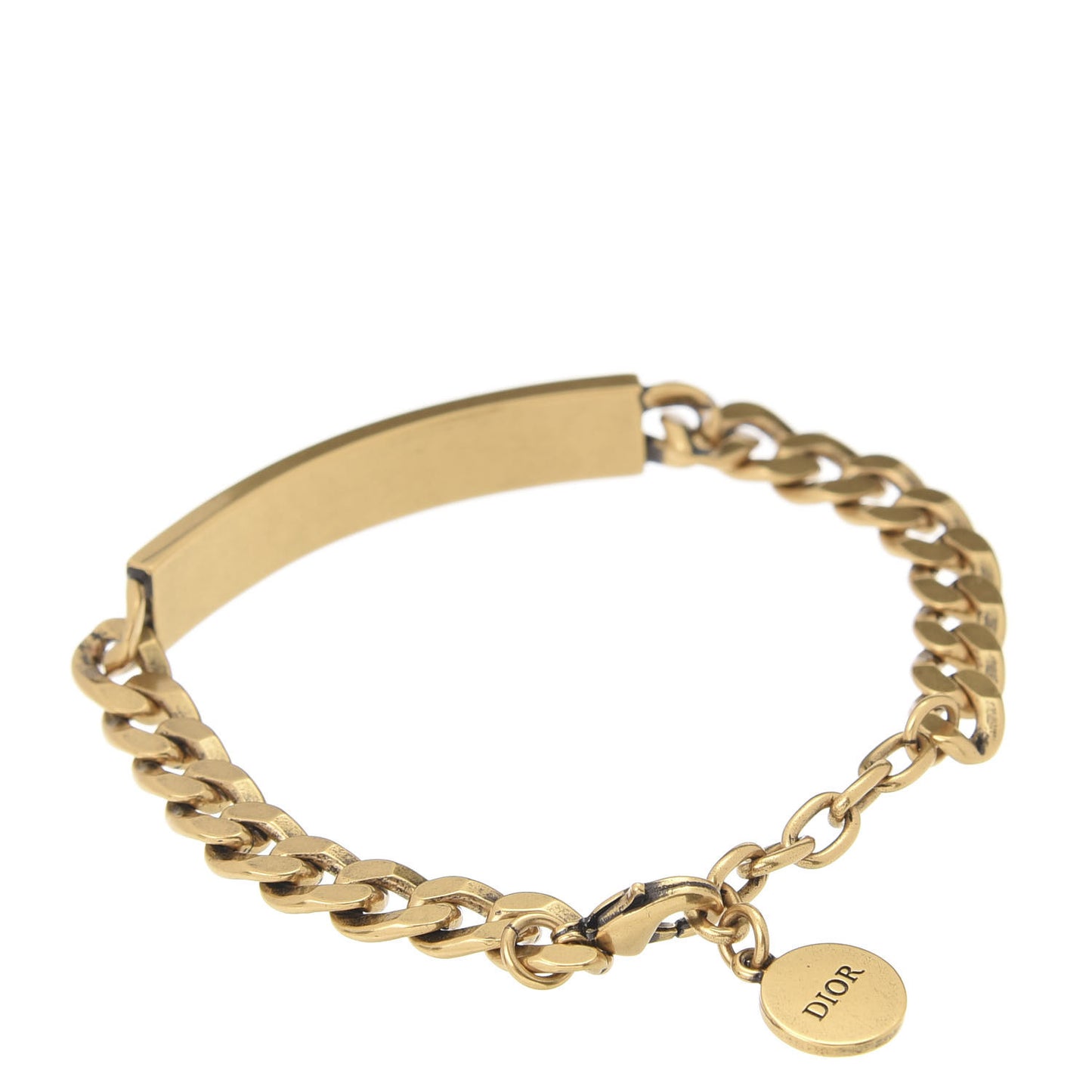 Metal J'Adior Star Chain Bracelet Aged Gold