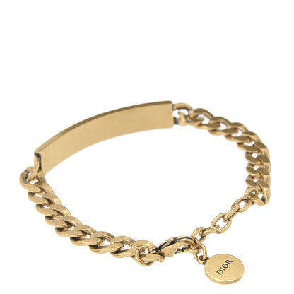 Christian Dior Metal J'Adior Star Chain Bracelet Aged Gold 3 of 5