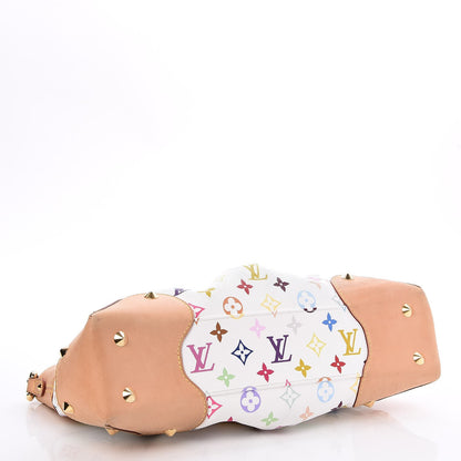Louis Vuitton Monogram Multicolor Judy MM White 4 of 9