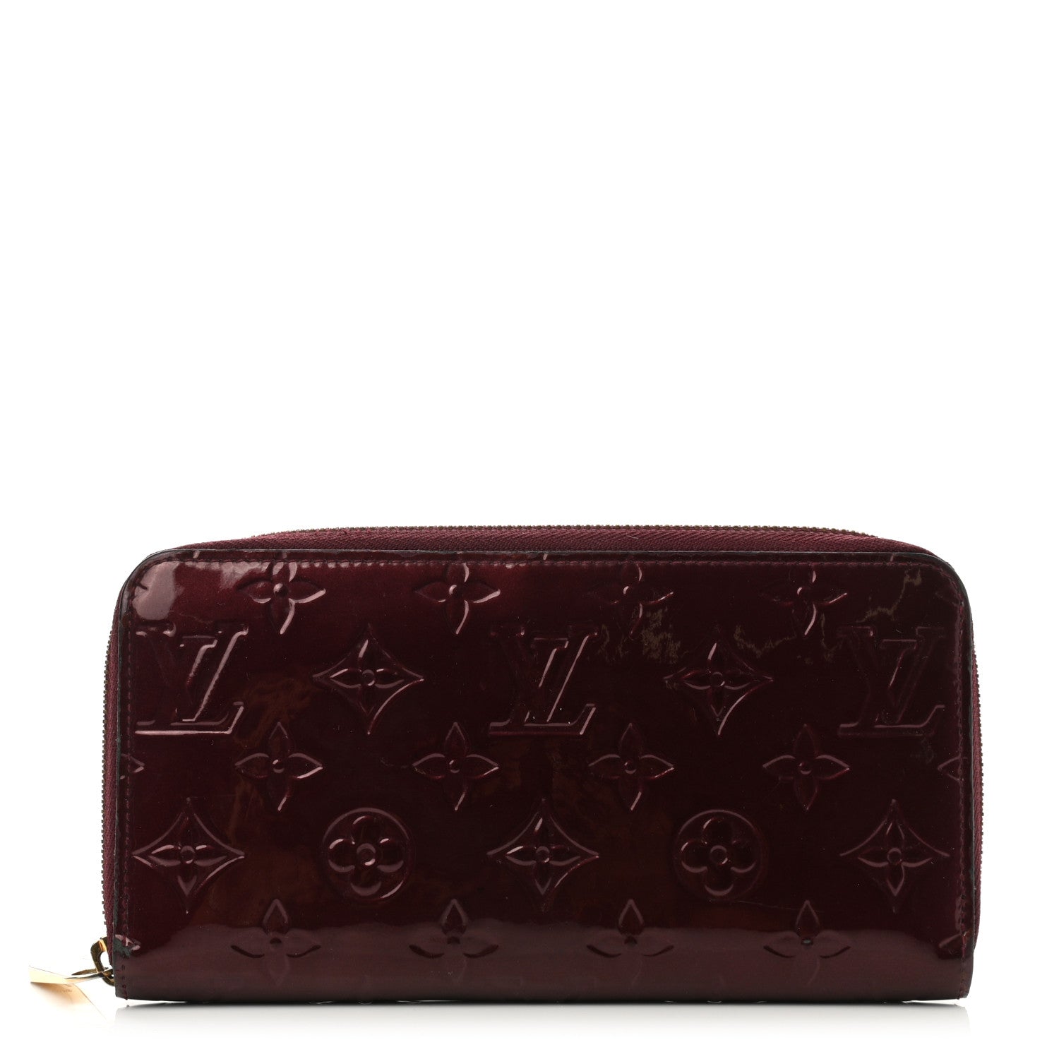 Louis Vuitton Vernis Zippy Wallet Rouge Fauviste 1 of 12