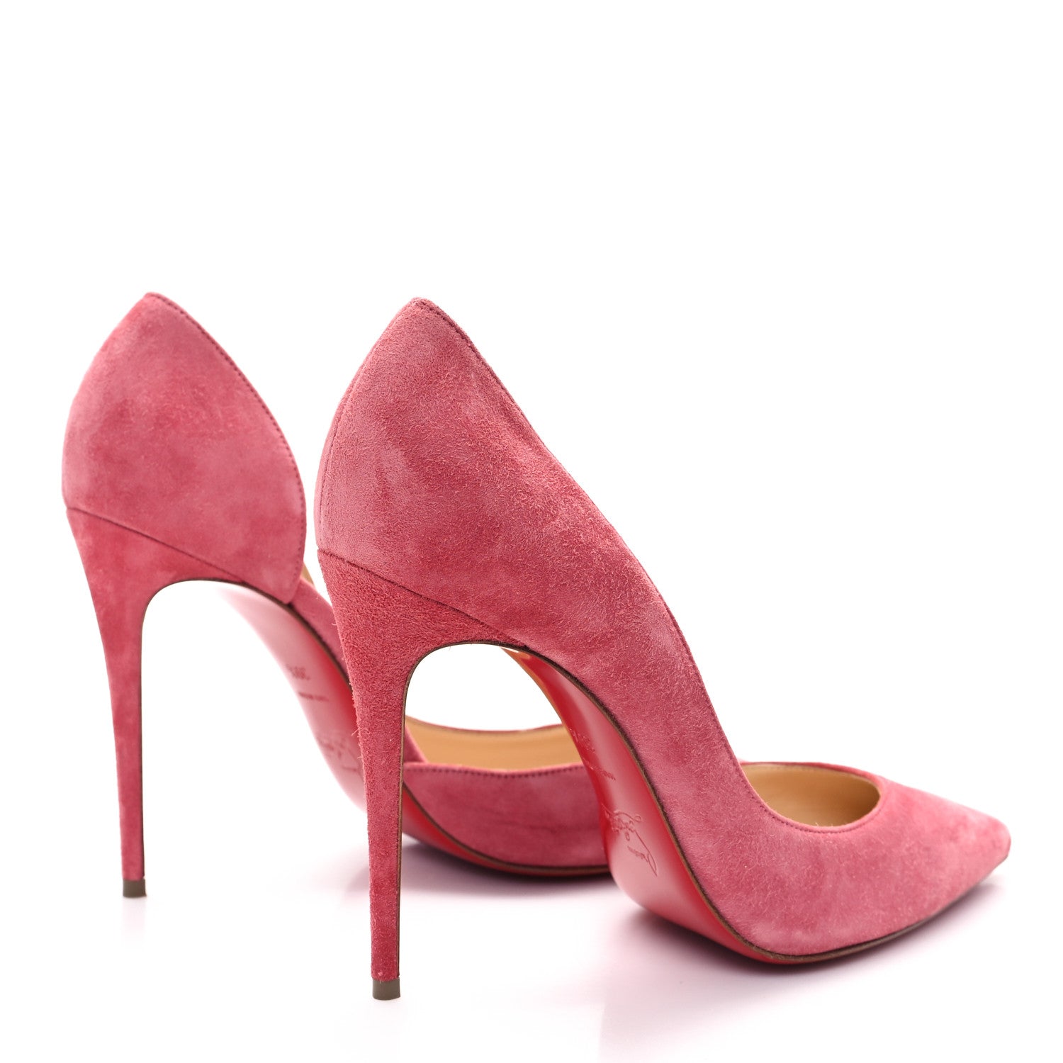 Christian Louboutin Veau Velour Iriza 100 Pumps 39.5 Milady 5 of 9