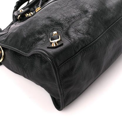 Balenciaga Agneau Classic Gold Hardware City Black 9 of 10