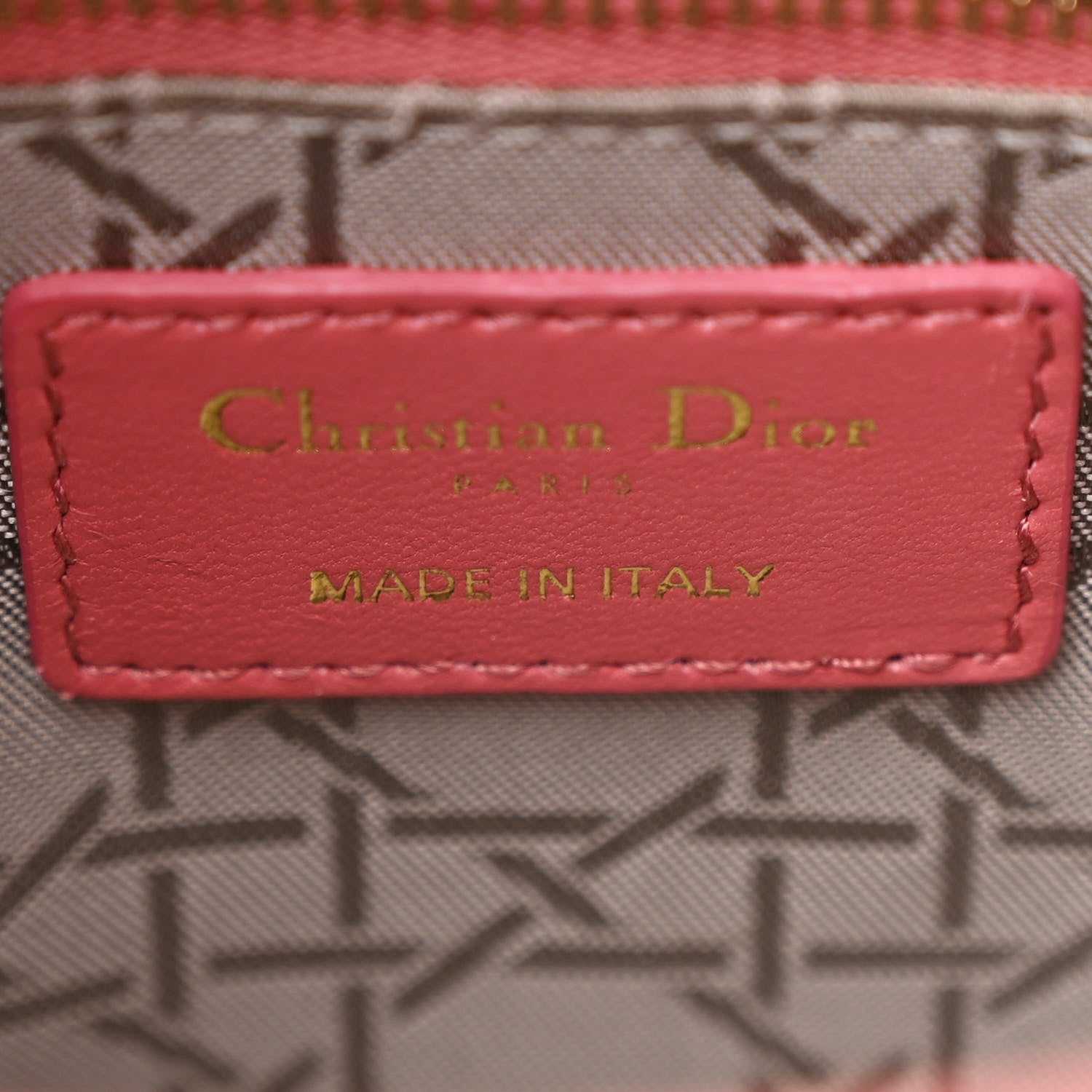 Christian Dior Lambskin Cannage Small My ABCDior Lady Dior Pink Honey 6 of 10
