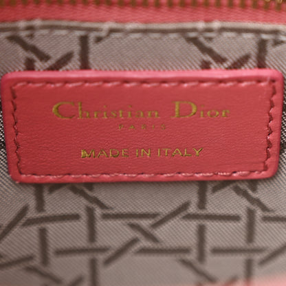 Christian Dior Lambskin Cannage Small My ABCDior Lady Dior Pink Honey 6 of 10