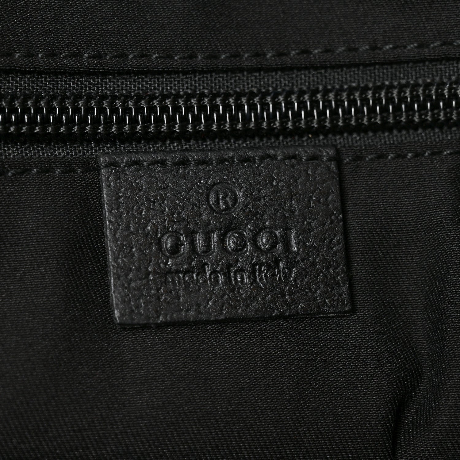 Gucci GG Monogram Medium Web Handle Double Pocket Tote Black 6 of 10