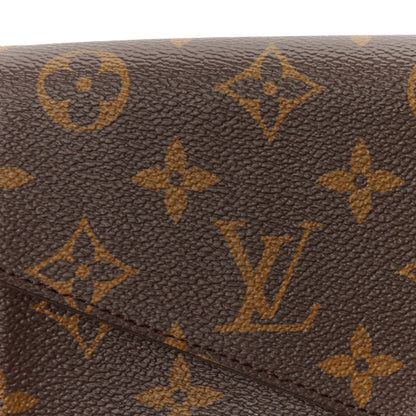 Louis Vuitton Monogram Pochette Felicie Chain Wallet Fuchsia 10 of 13