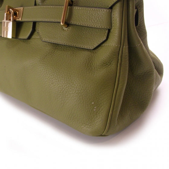 Hermes Taurillon Clemence JPG Birkin 42 Chartreuse 7 of 13