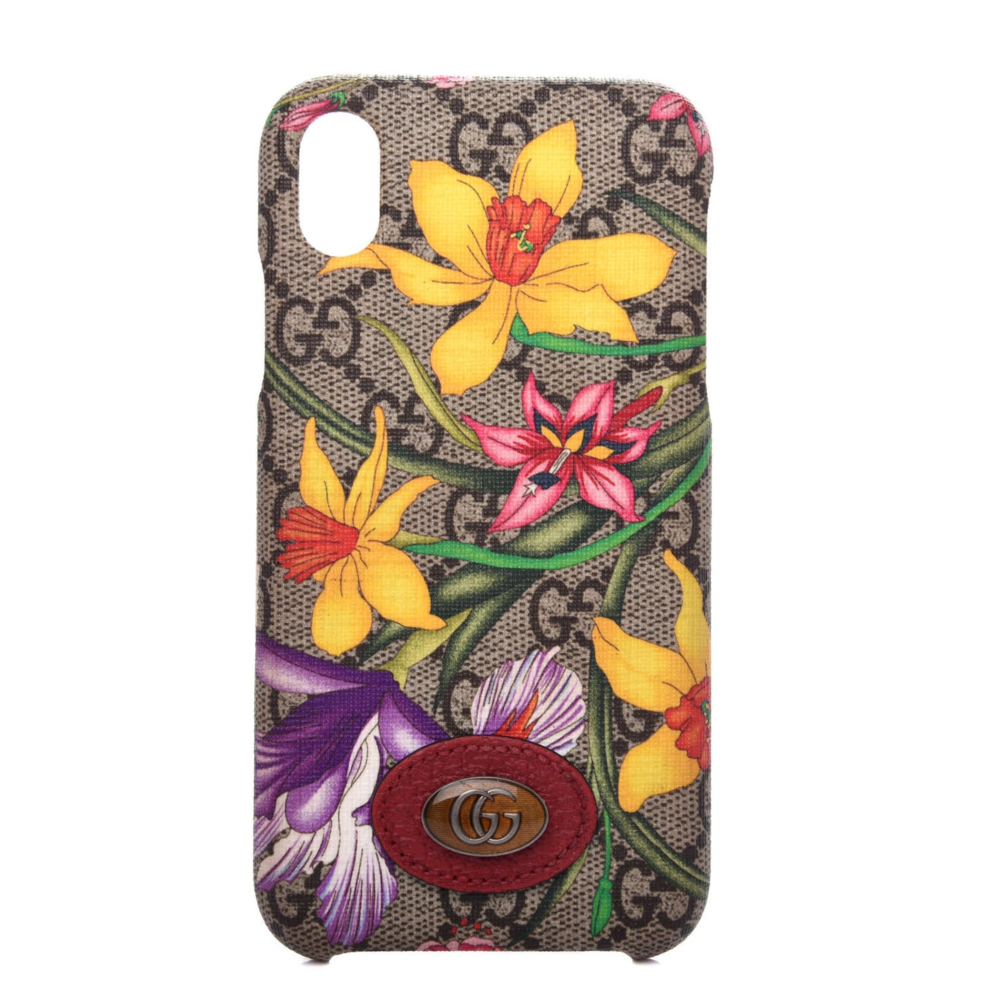 GG Supreme Monogram Flora Ophidia iPhone XR Case