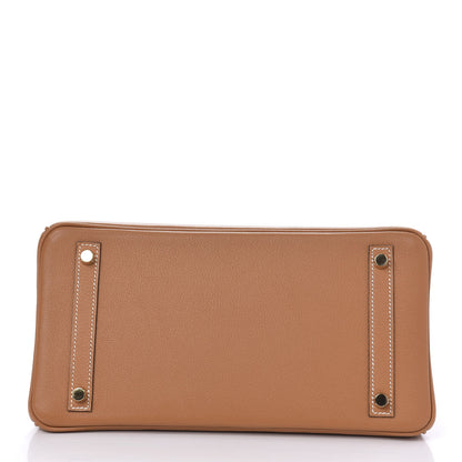 Hermes Taurillon Novillo Birkin 30 Toffee 6 of 33