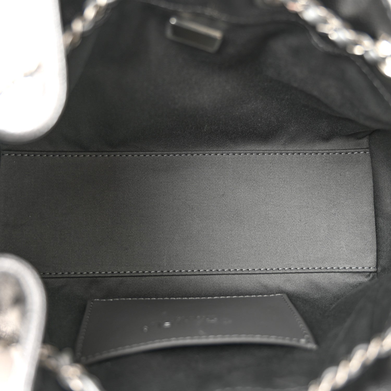 Chanel Metallic Caviar Quilted Mini Chanel 25 Handbag Anthracite 5 of 10