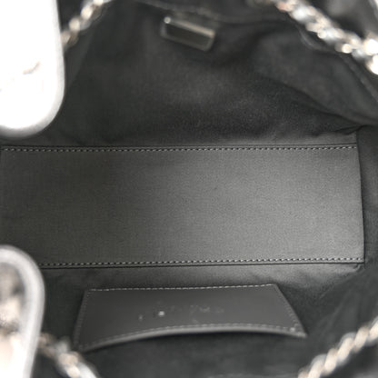 Chanel Metallic Caviar Quilted Mini Chanel 25 Handbag Anthracite 5 of 10