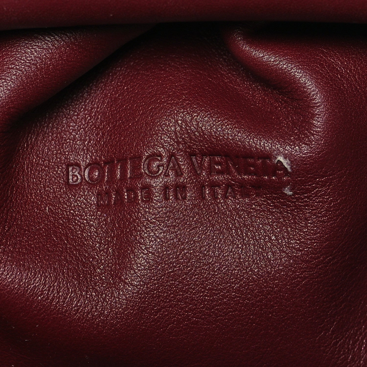 Bottega Veneta Butter Calfskin The Mini Pouch Bordeaux 6 of 10
