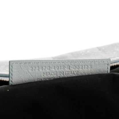 Balenciaga Agneau 24Hour Voyage Travel Bag Bleu Dragee 7 of 7