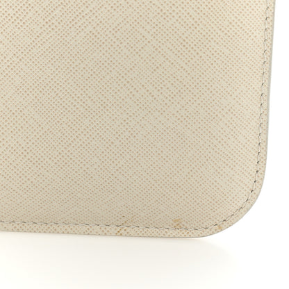 Prada Saffiano Travel iPad Sleeve Case Talco 13 of 16