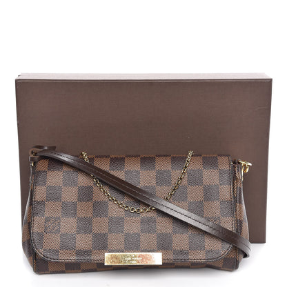 Louis Vuitton Damier Ebene Favorite PM 9 of 9
