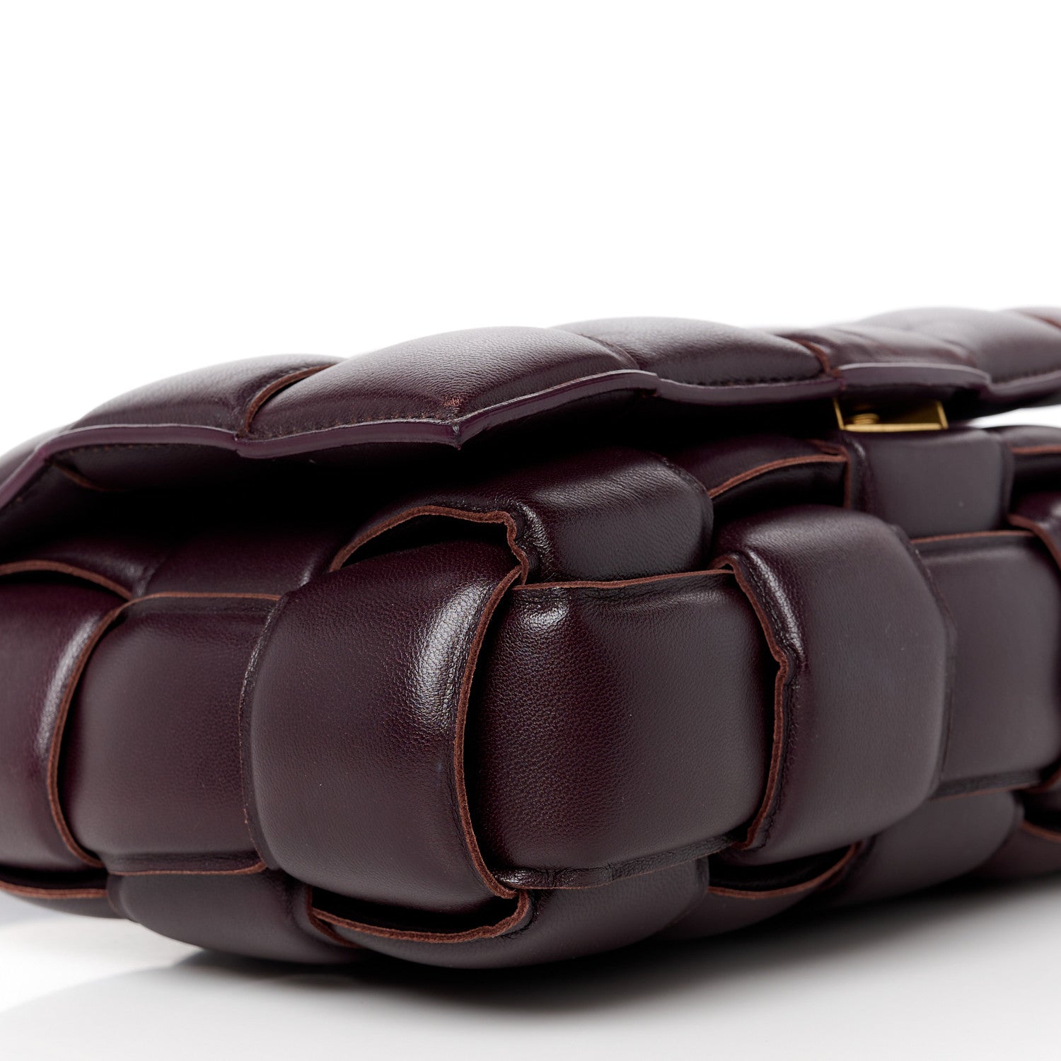 Bottega Veneta Nappa Maxi Intreccio Padded Cassette Crossbody Bag Grape 10 of 16