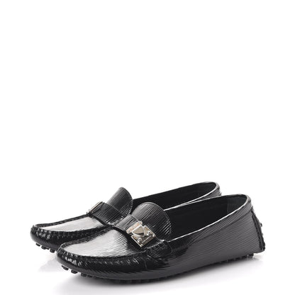 Louis Vuitton Electric Epi Driving Loafers 37 Black 3 of 12