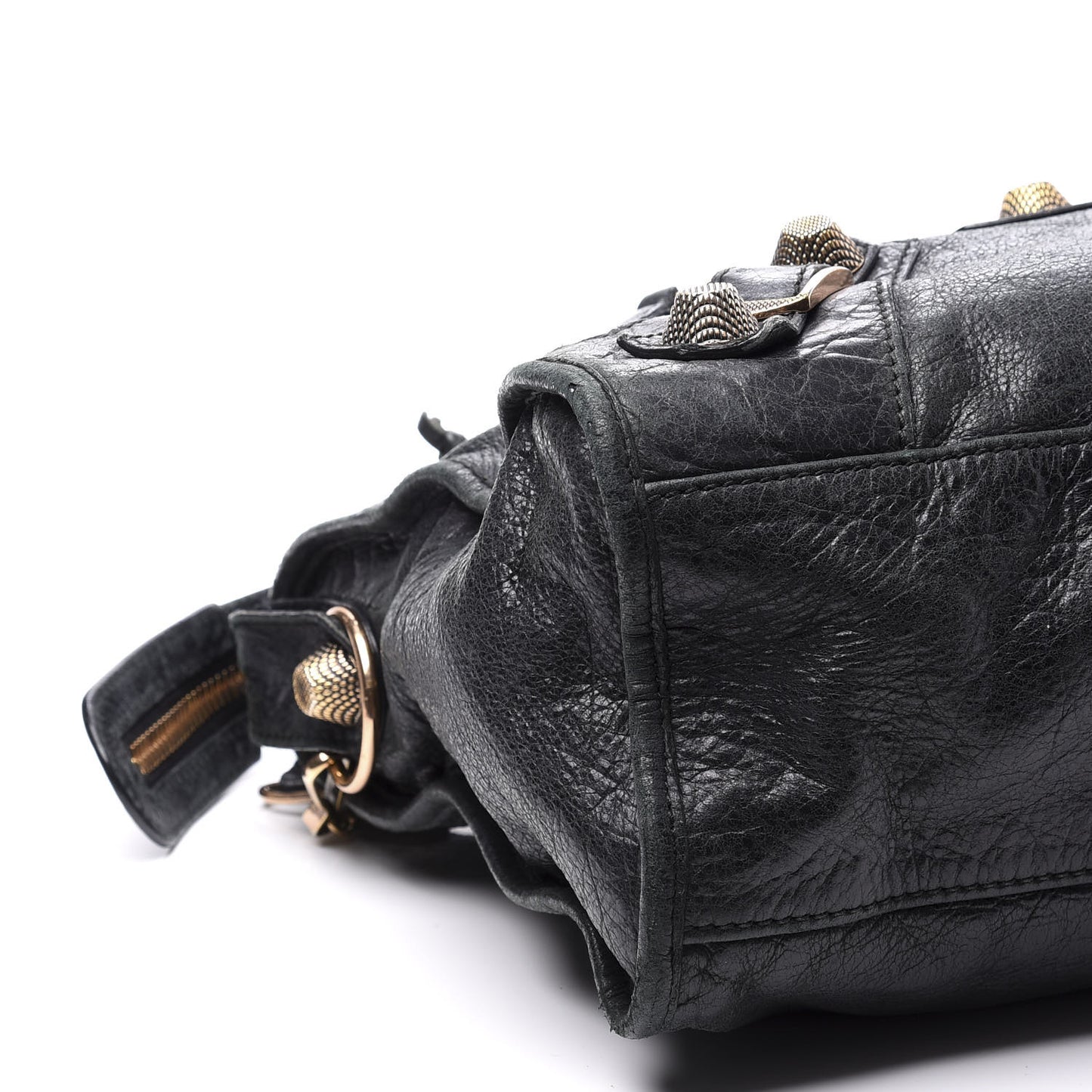 Agneau Giant 21 Rose Gold Hardware City Black