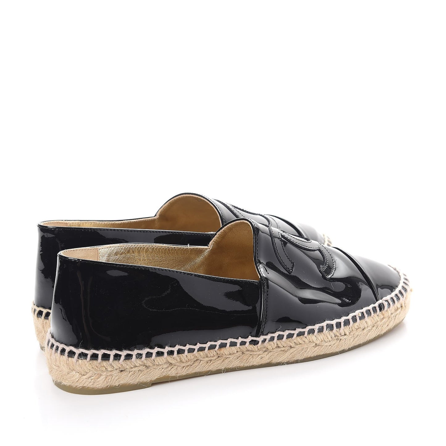 Patent CC Espadrilles 39 Black
