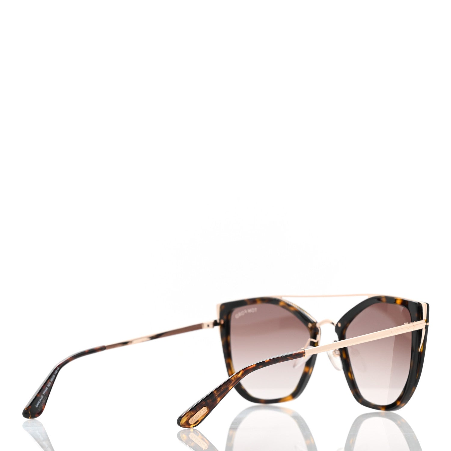 Tom Ford Dahlia 02 Sunglasses TF648 Tortoise 4 of 7