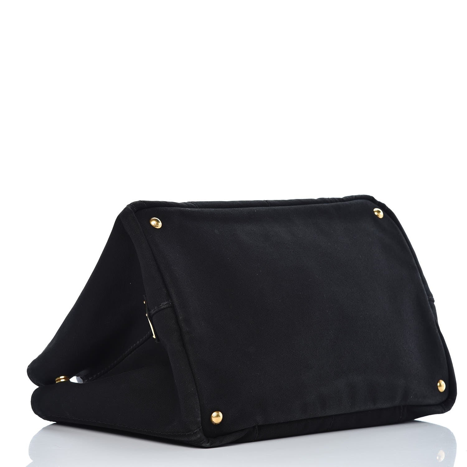 Prada Canapa Logo Tote Black 4 of 13