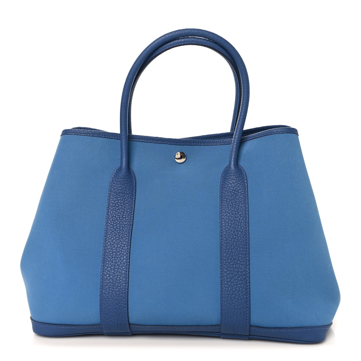 Hermes Toile Officier Negonda Garden Party 36 MM Azur Bleu Brighton 1 of 9