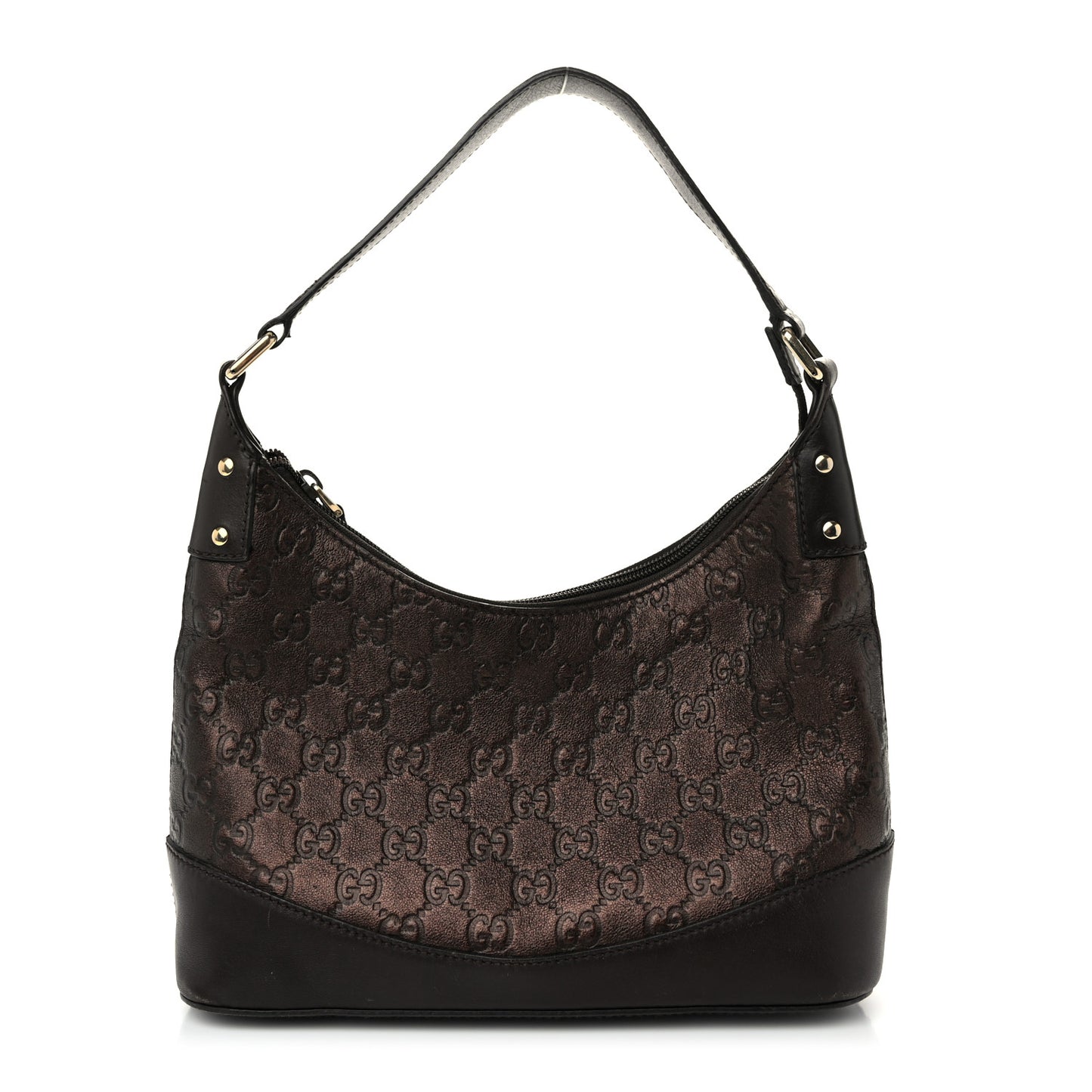 Guccissima Small Hobo Bronze
