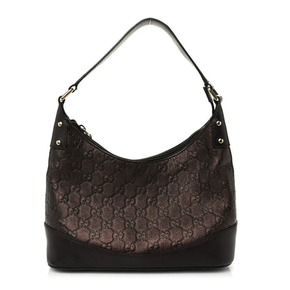 Gucci Guccissima Small Hobo Bronze 1 of 10