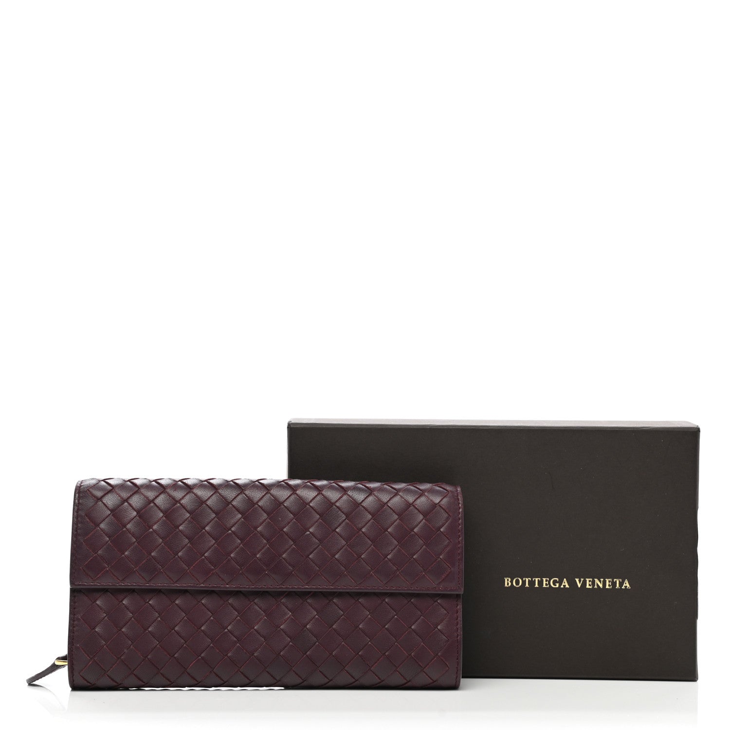 Bottega Veneta Nappa Intrecciato Continental Flap Wallet Opera 10 of 10