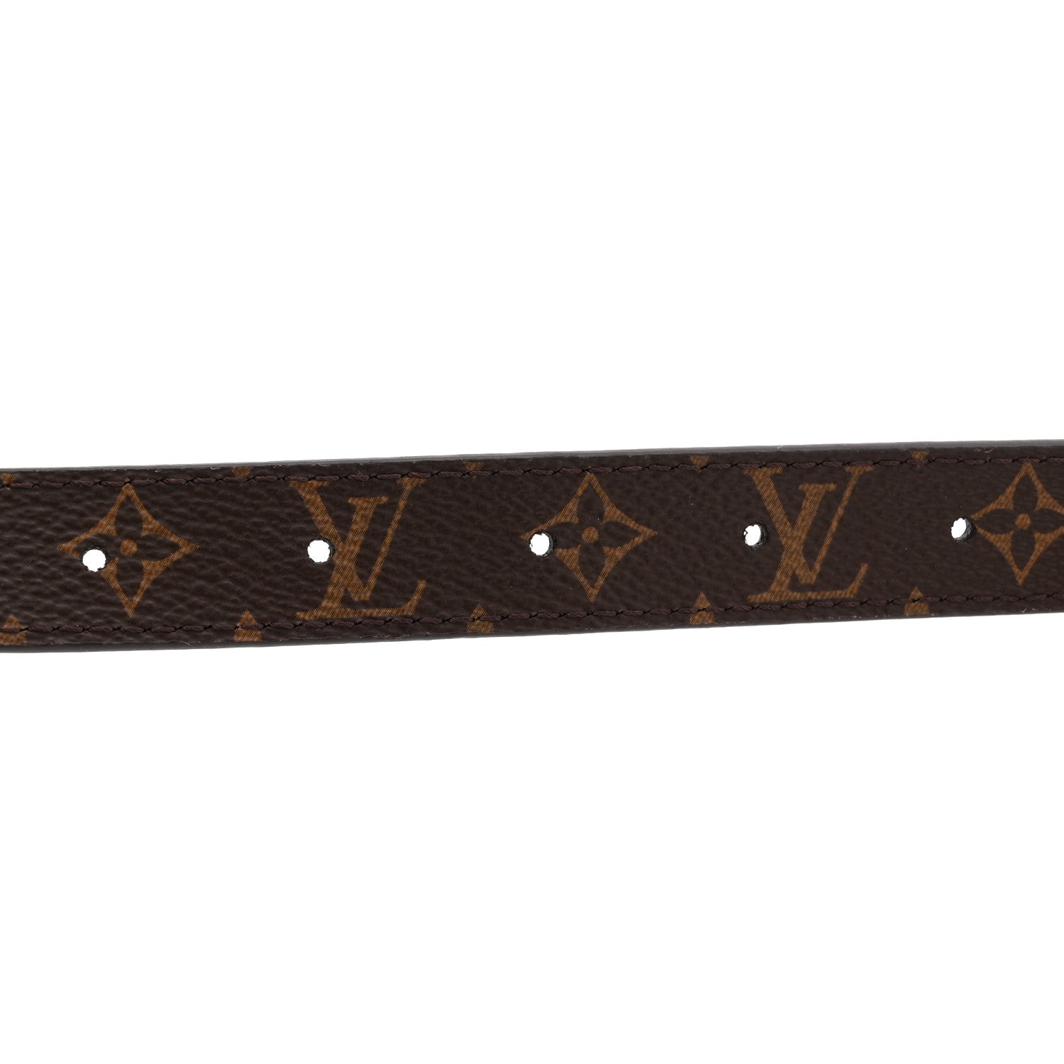 Louis Vuitton Calfskin Monogram 20mm LV Initiales Reversible Belt 65 26 Black 5 of 7