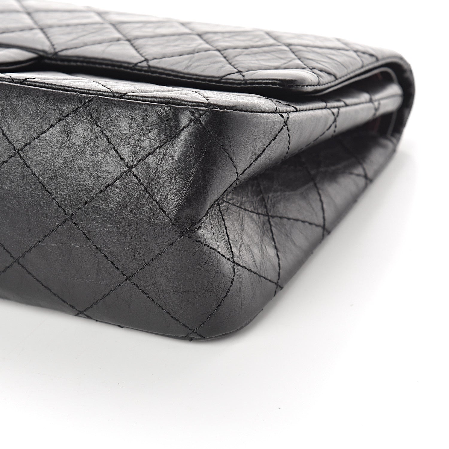 Chanel Aged Calfskin Quilted 2.55 Reissue 227 Flap Black 8 of 9