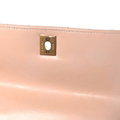 Chanel Calfskin Chevron Quilted Mini Coco Handle Flap Beige 12 of 12