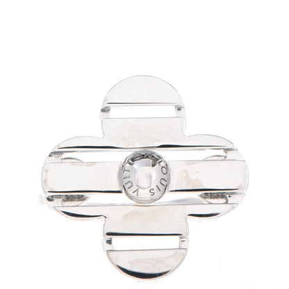 Louis Vuitton 18K White Gold Petite Fleur Ring 5 1 of 7