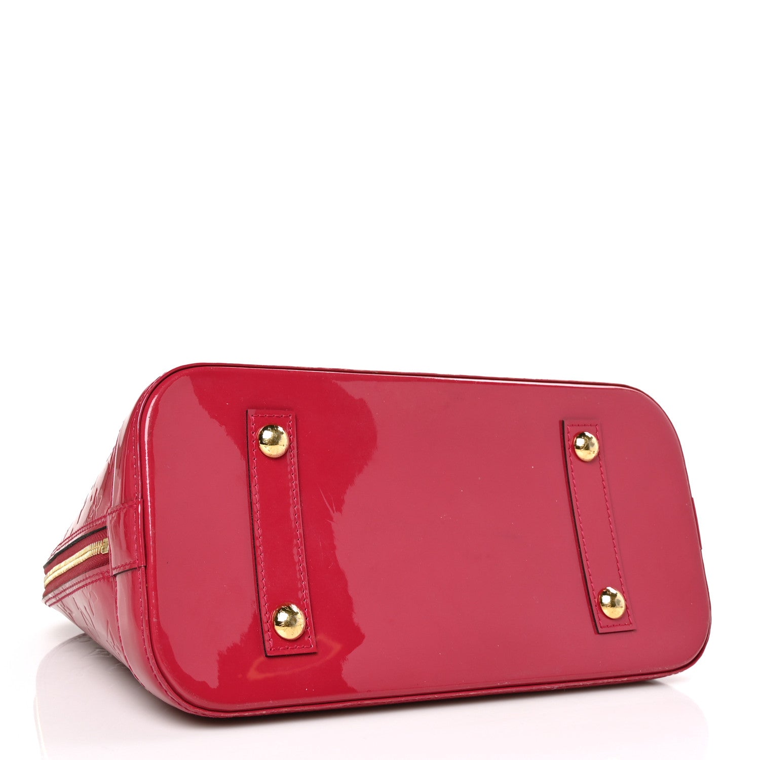 Louis Vuitton Vernis Alma MM Pomme D'Amour 4 of 7
